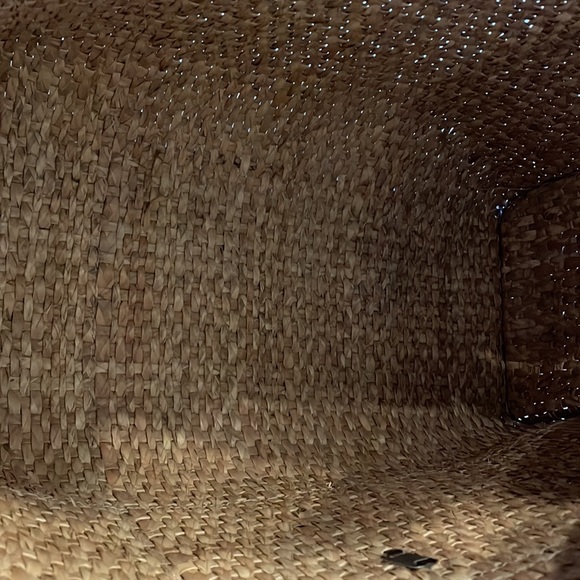 Natural straw weekender bag - Picture 12 of 13